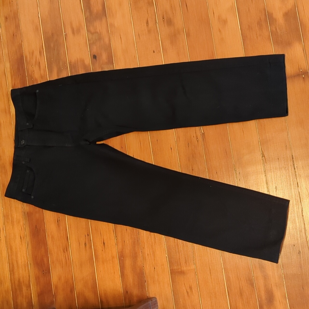 Rag & Bone black straight leg jeans
